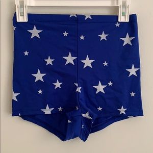 Star booty shorts
